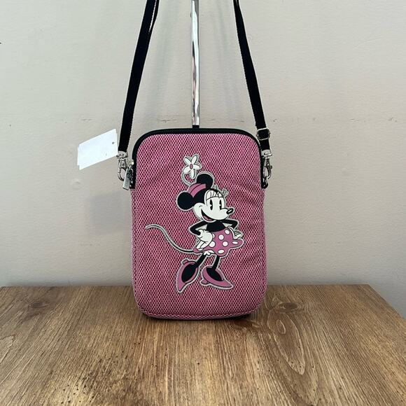 Disney Parks D-Tech Shimmery Minnie Mouse Small Tech Bag - Picture 1 of 9